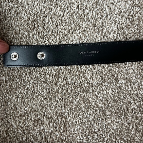 Saint Laurent leather zipper Belt - Picture 6 of 8